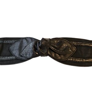 3 for $5 Kimchi Blue Black Leather Knot Belt S-M